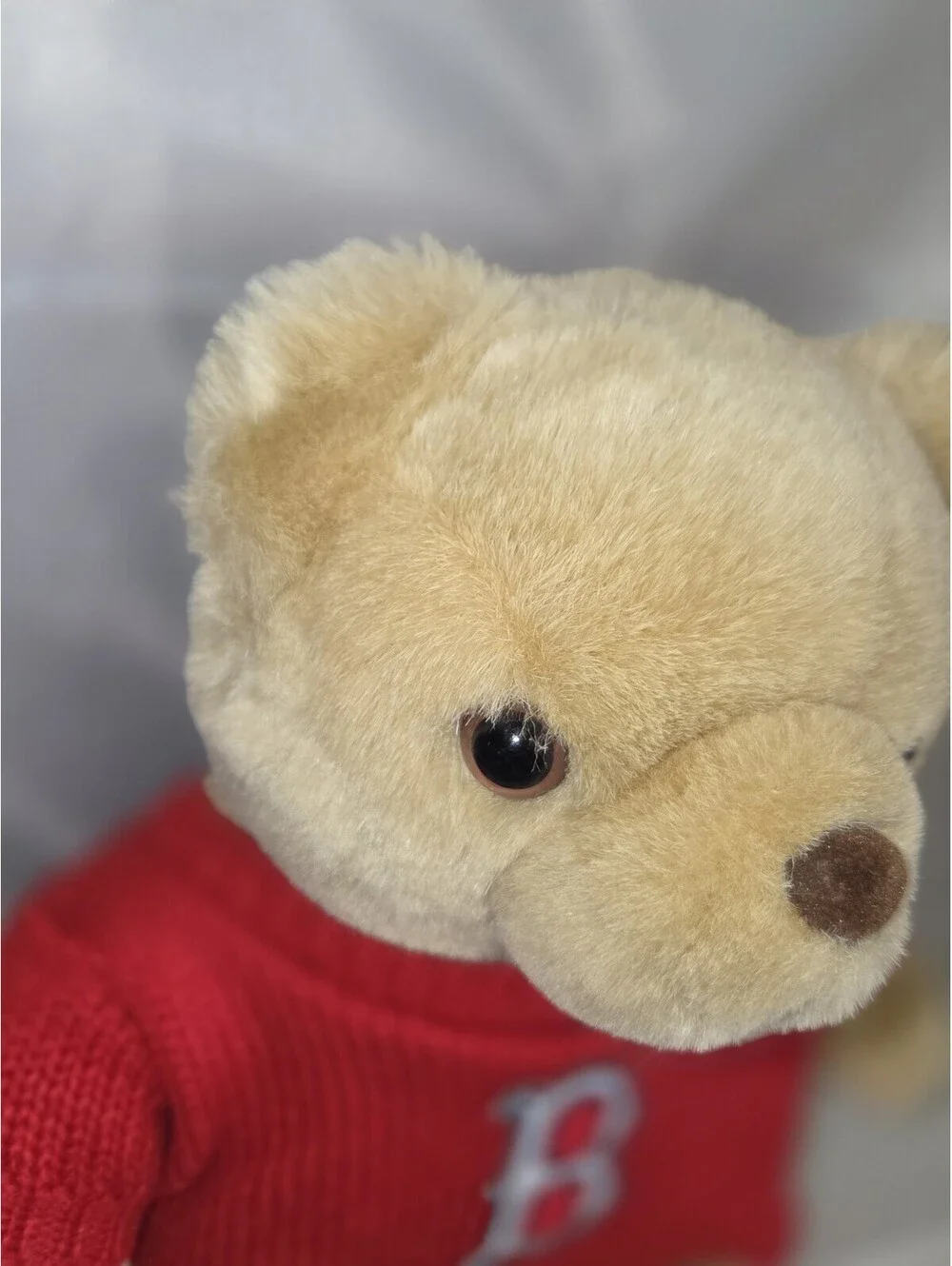 MLB Official Boston Red Sox Teddy Bear Plush Furry Stuffed Toy SC2